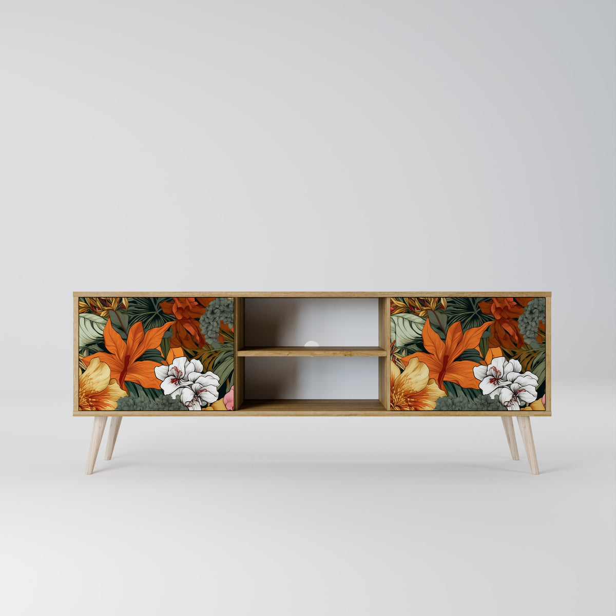 RADIANT FLORA Móvel de TV de 2 Portas