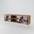 FLOWERET DREAM 2-Door TV Stand in Oak Effect