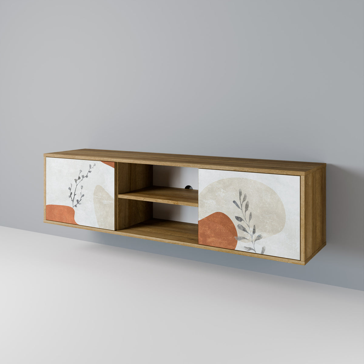 TRANQUIL TWIG Móvel de TV de 2 Portas