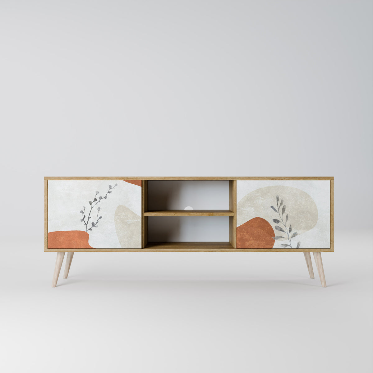 TRANQUIL TWIG Móvel de TV de 2 Portas