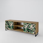 EERIE STROMANTHE 2-Door TV Stand in Oak Effect