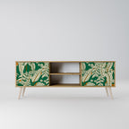 VERDANT PLEASURES 2-Door TV Stand in Oak Effect