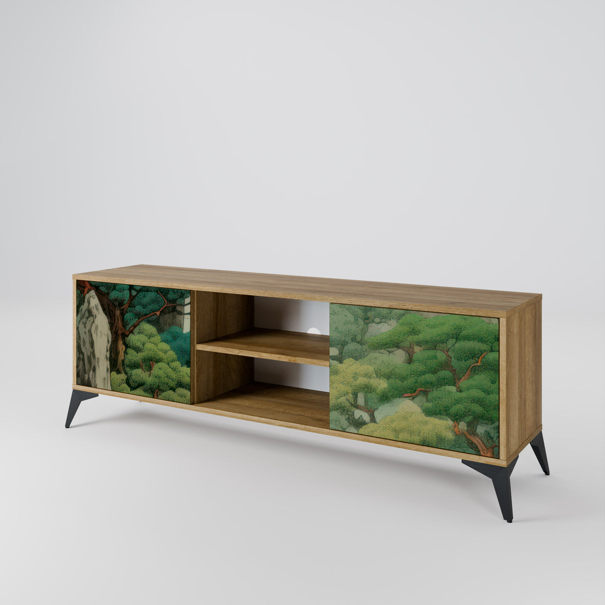 VERDURE ABYSS Móvel de TV de 2 Portas