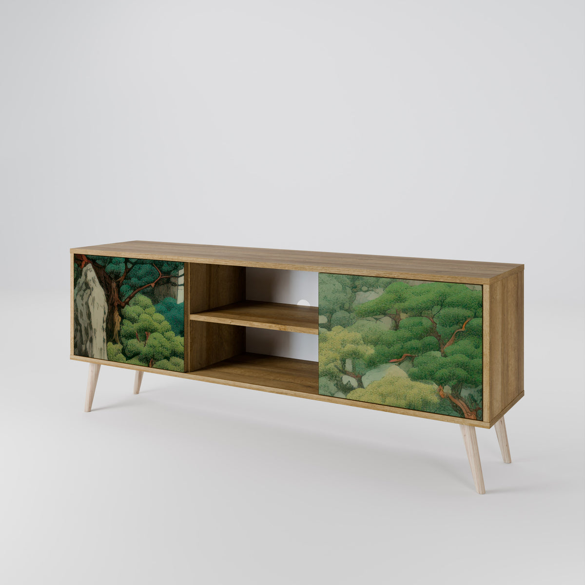VERDURE ABYSS Móvel de TV de 2 Portas