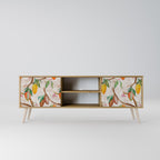 COCOA FRUITS Móvel de TV com 2 Portas em Efeito Carvalho