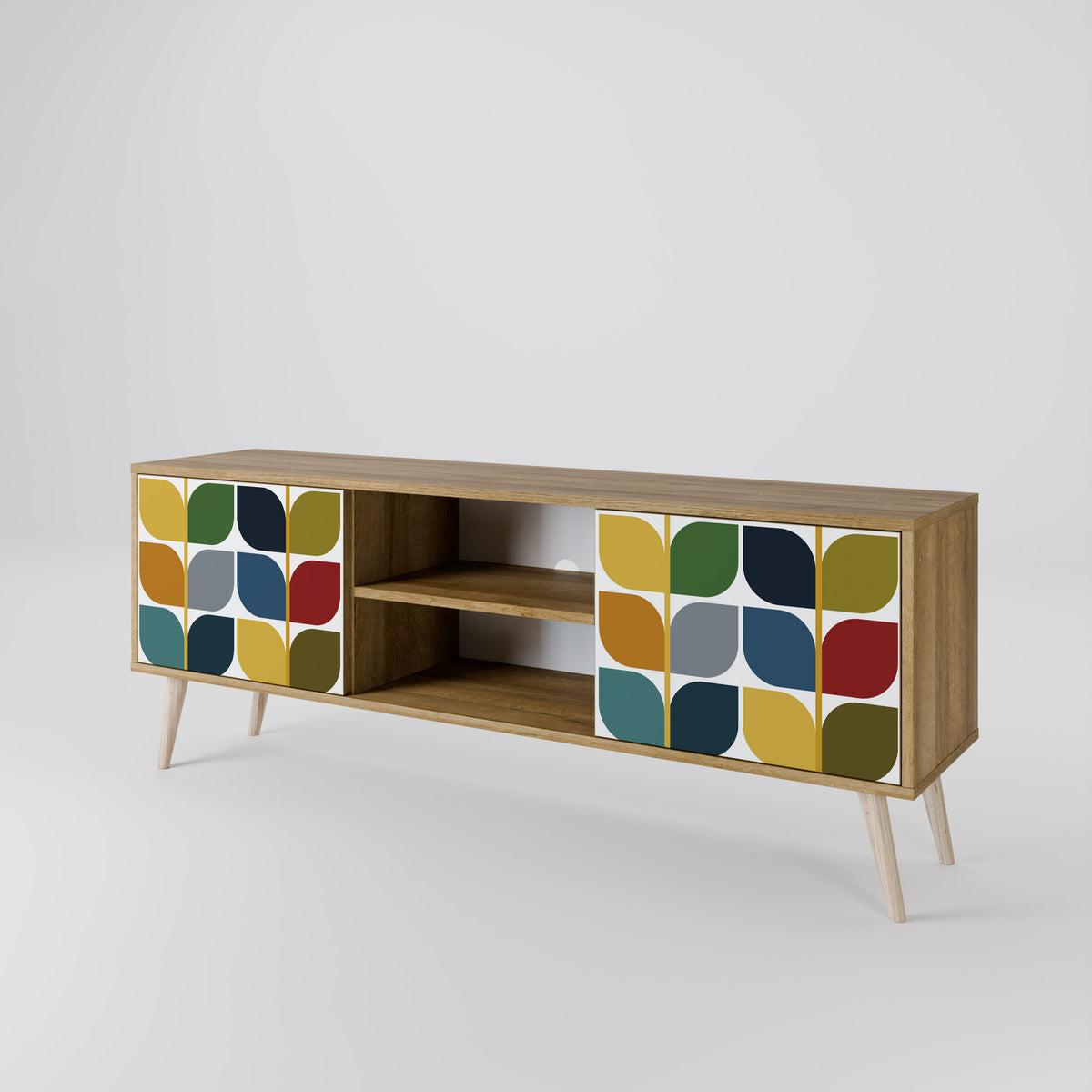 WEIGHTLESS HOURS 2-Door TV Cabinet