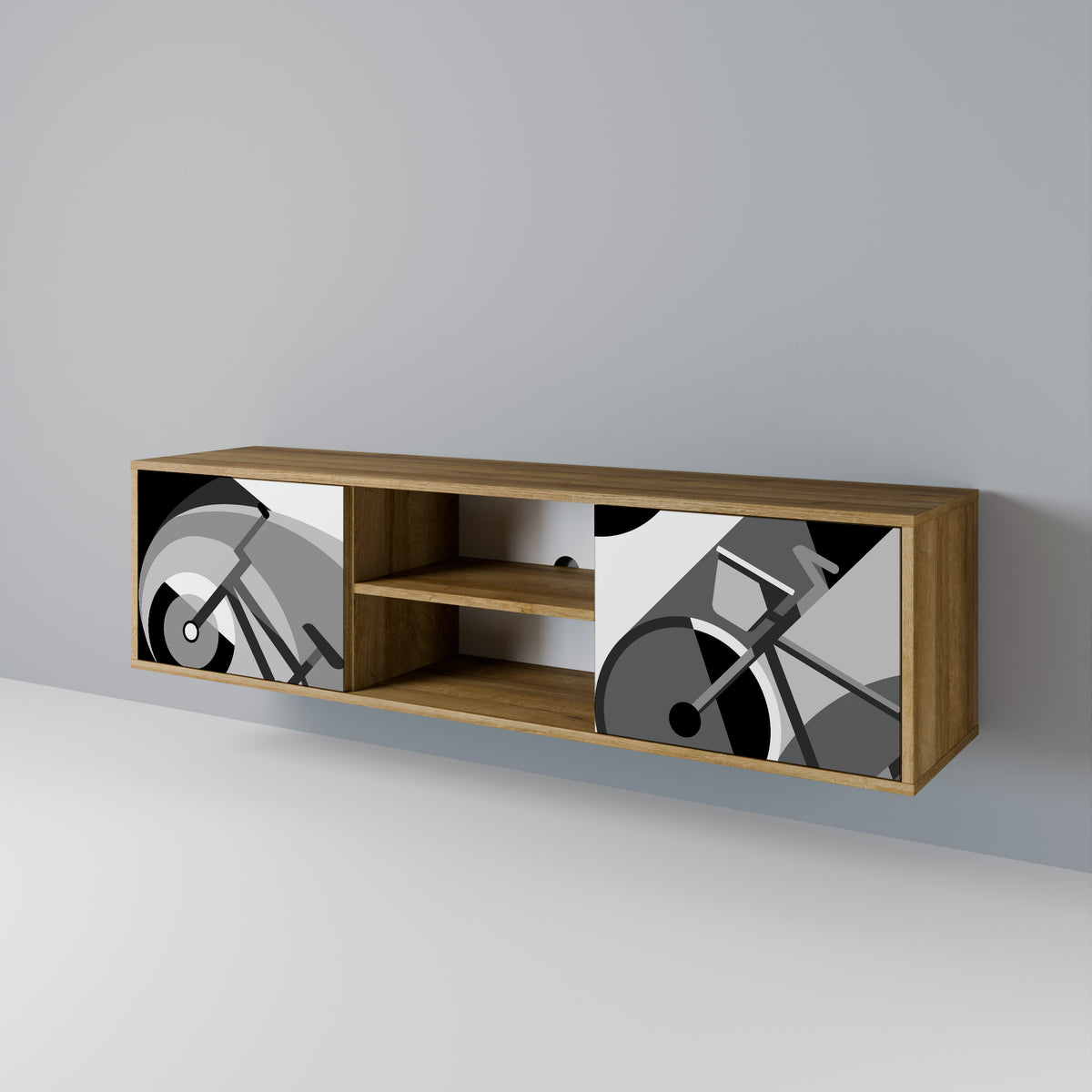 BIKE ENERGY 2-Door TV Cabinet