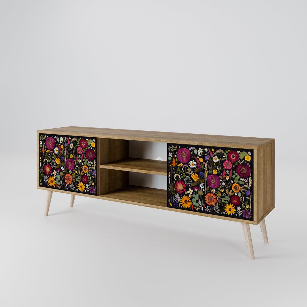 MIDNIGHT GARDEN 2-Door TV Cabinet