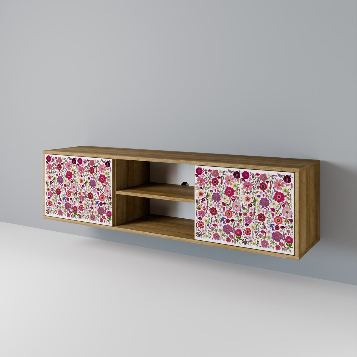 PETAL GARDEN 2-Door TV Cabinet