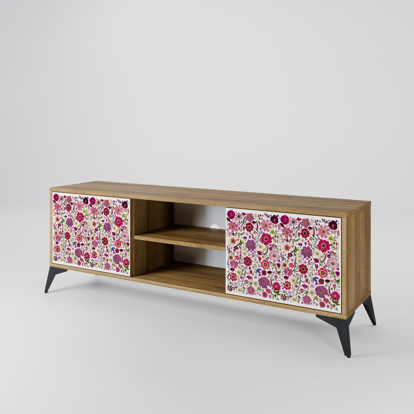 PETAL GARDEN Móvel de TV de 2 Portas