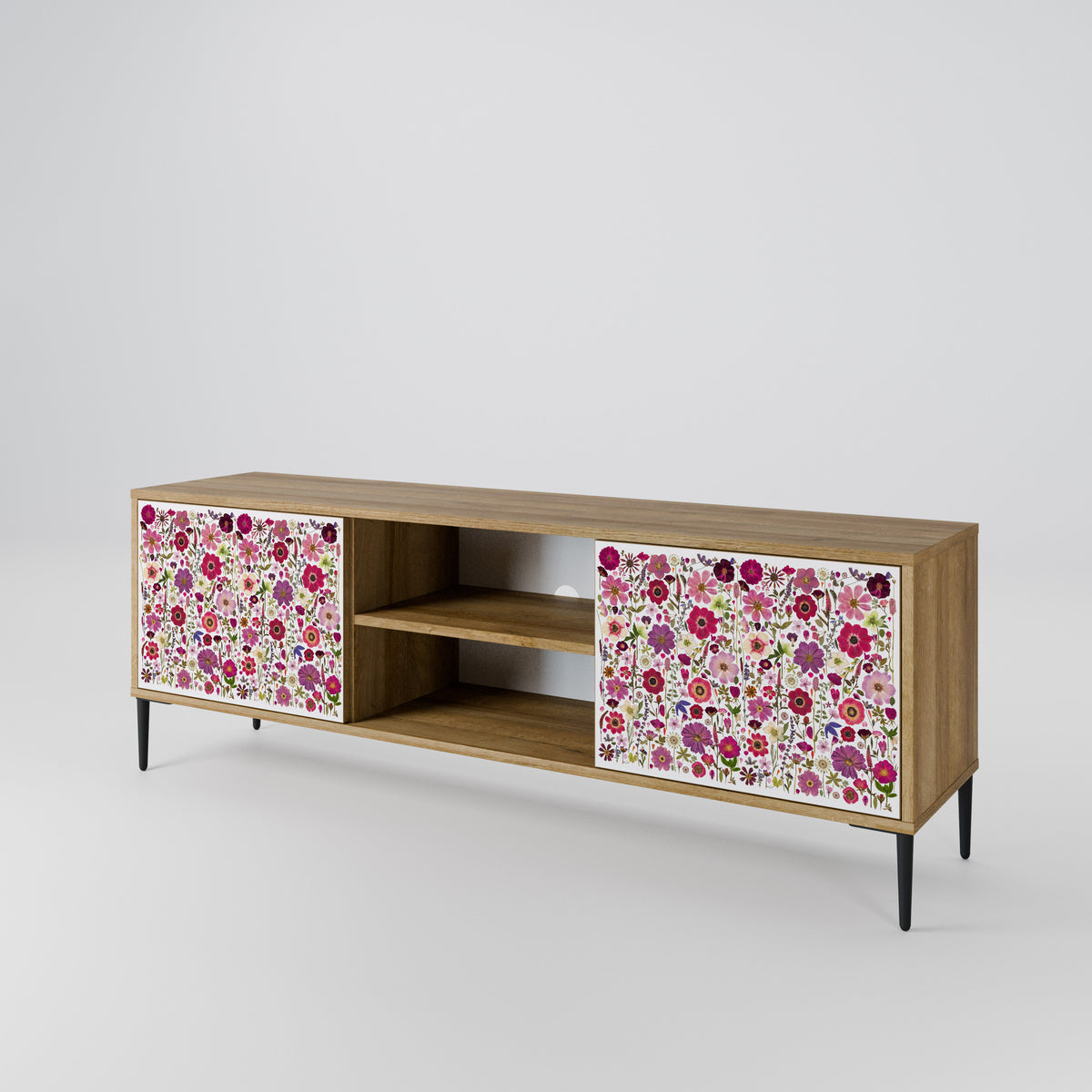 PETAL GARDEN 2-Door TV Cabinet
