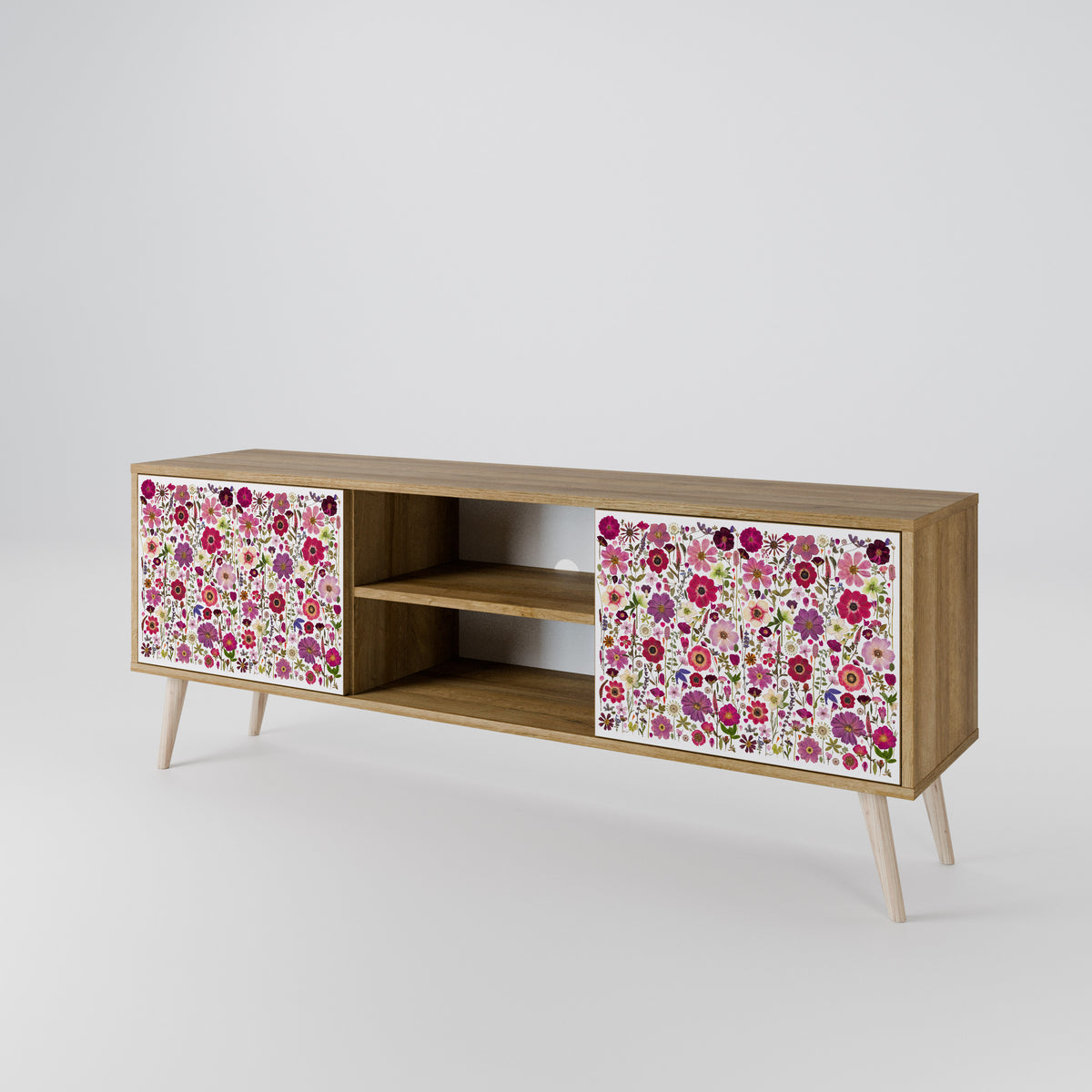 PETAL GARDEN Móvel de TV de 2 Portas