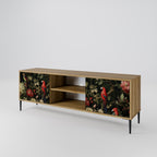 AVIAN GREENERY 2-Door TV Stand in Oak Effect