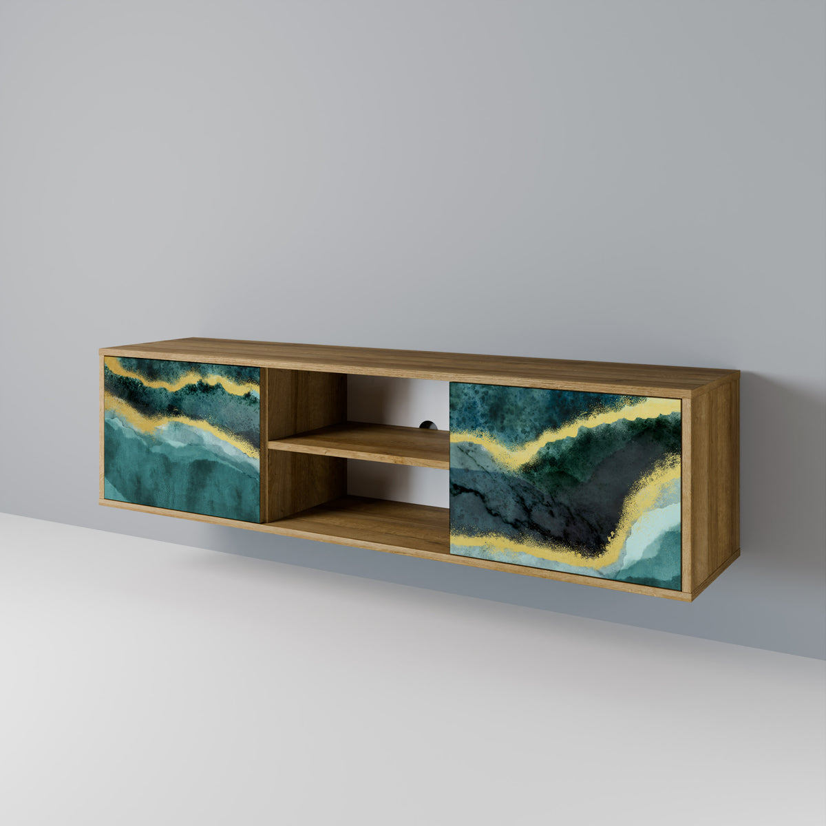 GOLDRUSH ODYSSEY 2-Door TV Cabinet