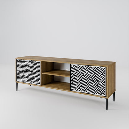 TEMPORARY SEQUENCE 2-Door TV Cabinet
