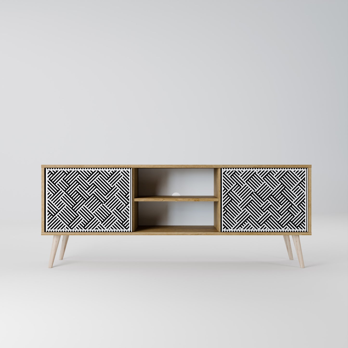 TEMPORARY SEQUENCE 2-Door TV Cabinet
