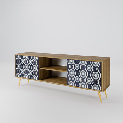 GRAPHITE EYES 2-Door TV Cabinet