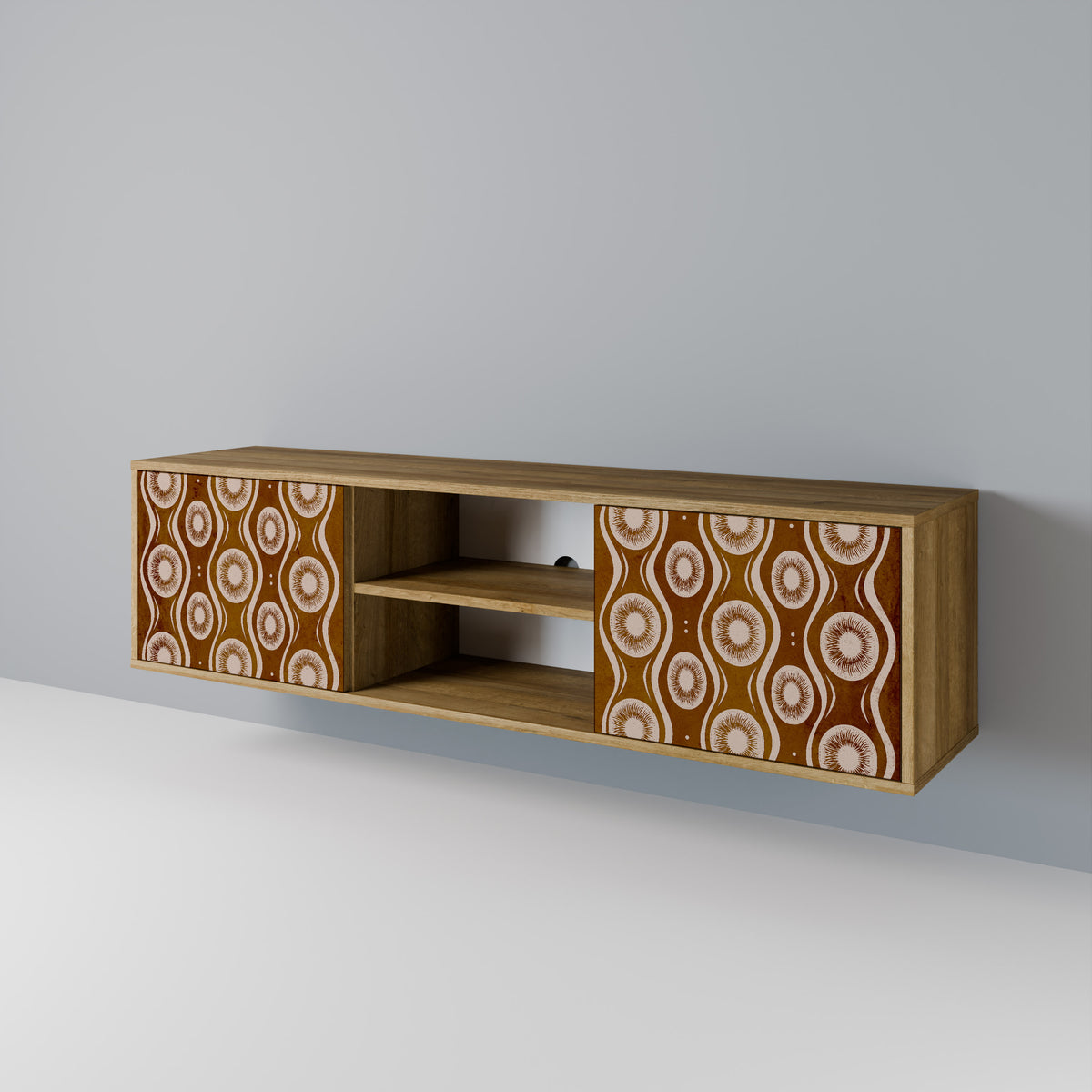 BROWN EYES 2-Door TV Cabinet