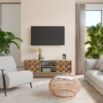 BROWN EYES 2-Door TV Cabinet