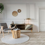 GOLD DUST Móvel de TV com 2 Portas em Efeito Carvalho