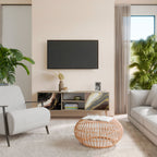 GOLD DUST Móvel de TV com 2 Portas em Efeito Carvalho