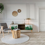 EXPENSIVE NATURE Móvel de TV com 2 Portas em Efeito Carvalho