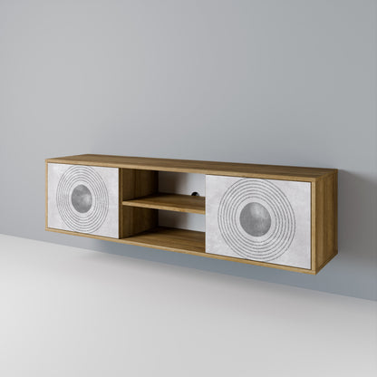 SOLID CIRCLES 2-Door TV Cabinet