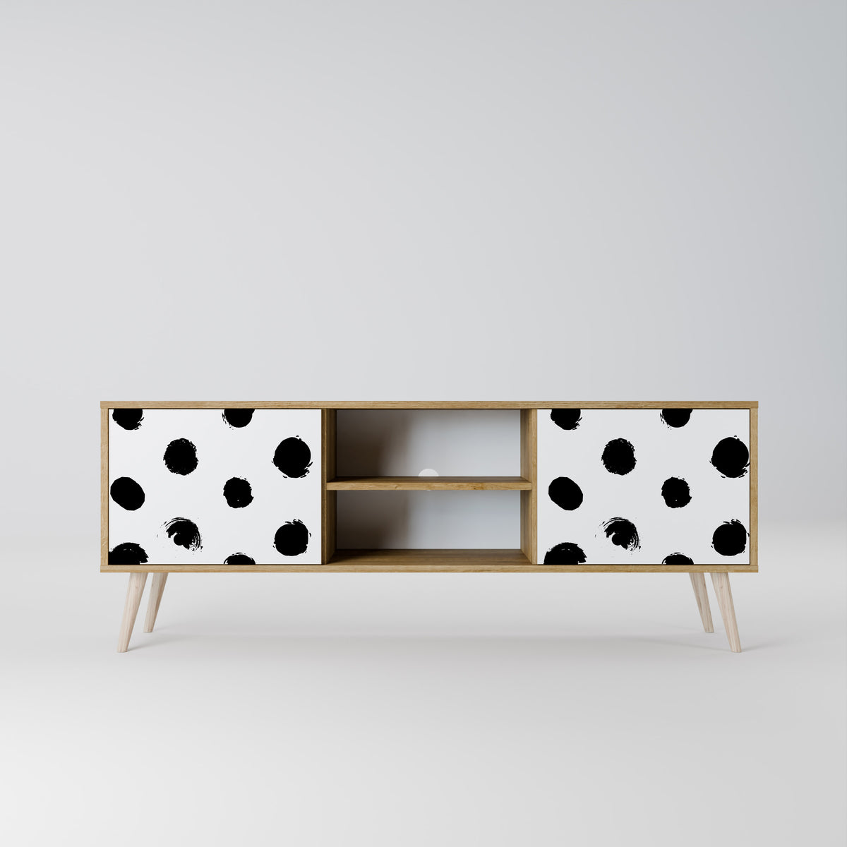 SLIPPING MINUTES 2-Door TV Cabinet
