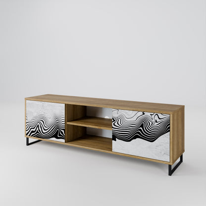 MONOCHROME MIRAGE 2-Door TV Cabinet