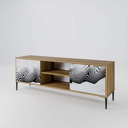 MONOCHROME MIRAGE 2-Door TV Cabinet