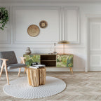 SUCCULENTS KALEIDOSCOPE Móvel de TV com 2 Portas em Efeito Carvalho