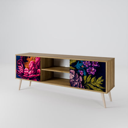 BLOOMING ELEGANCE Móvel de TV de 2 Portas