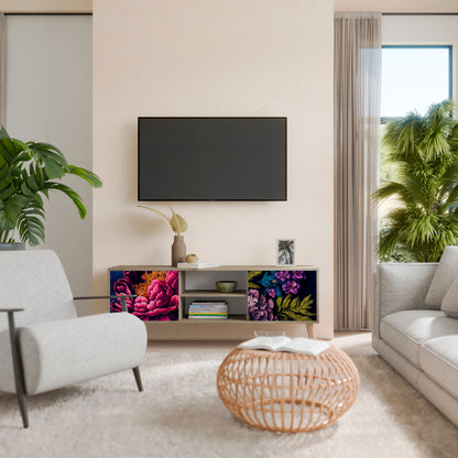 BLOOMING ELEGANCE Móvel de TV de 2 Portas