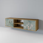 NIGHT LADY Móvel de TV com 2 Portas em Efeito Carvalho