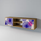 MAGIC NATURE Móvel de TV com 2 Portas em Efeito Carvalho