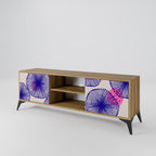 MAGIC NATURE Móvel de TV com 2 Portas em Efeito Carvalho