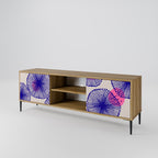 MAGIC NATURE Móvel de TV com 2 Portas em Efeito Carvalho