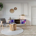 MAGIC NATURE Móvel de TV com 2 Portas em Efeito Carvalho