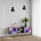 MAGIC NATURE Móvel de TV com 2 Portas em Efeito Carvalho