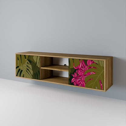 TROPICAL BEAUTY 2-Door TV Cabinet