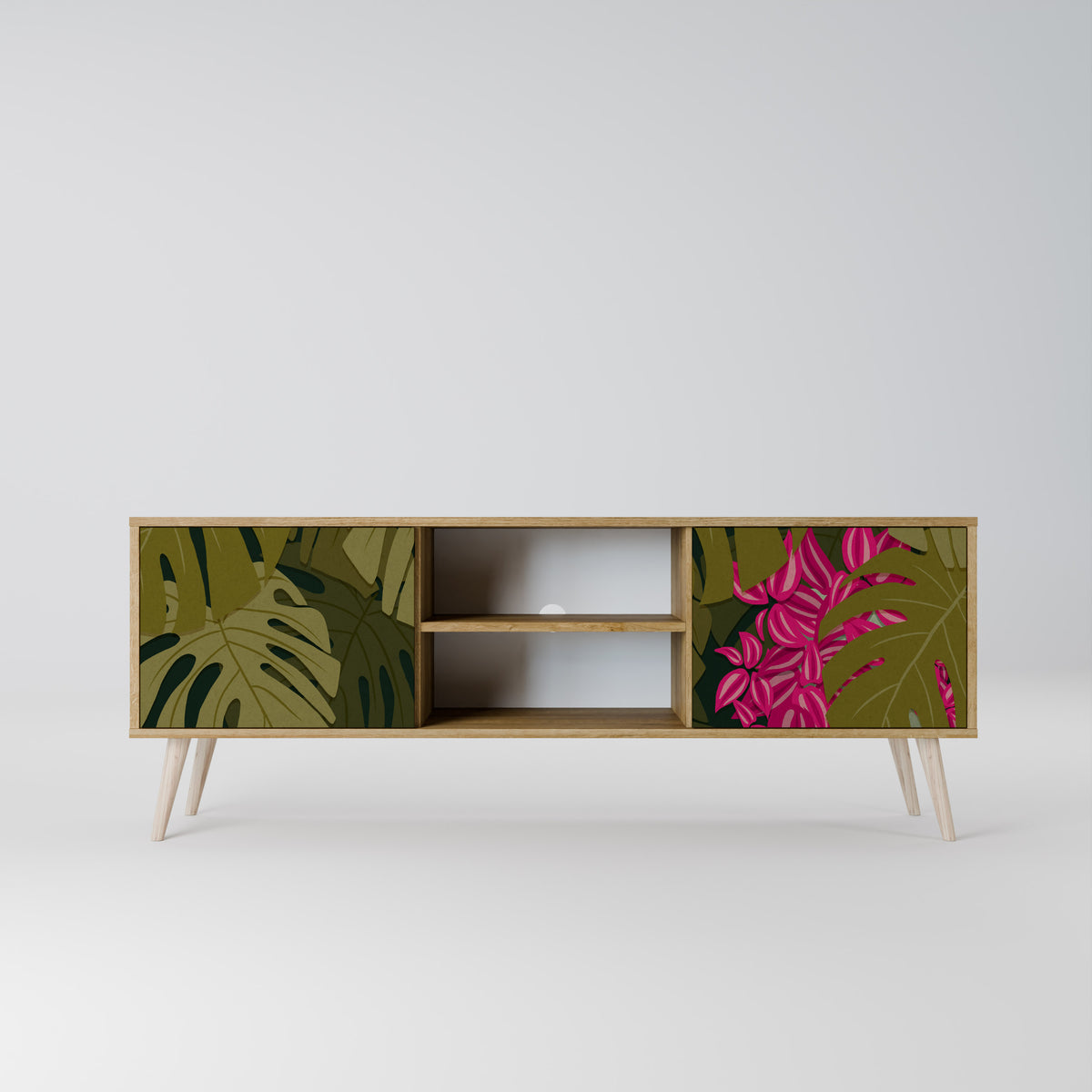 TROPICAL BEAUTY Móvel de TV de 2 Portas