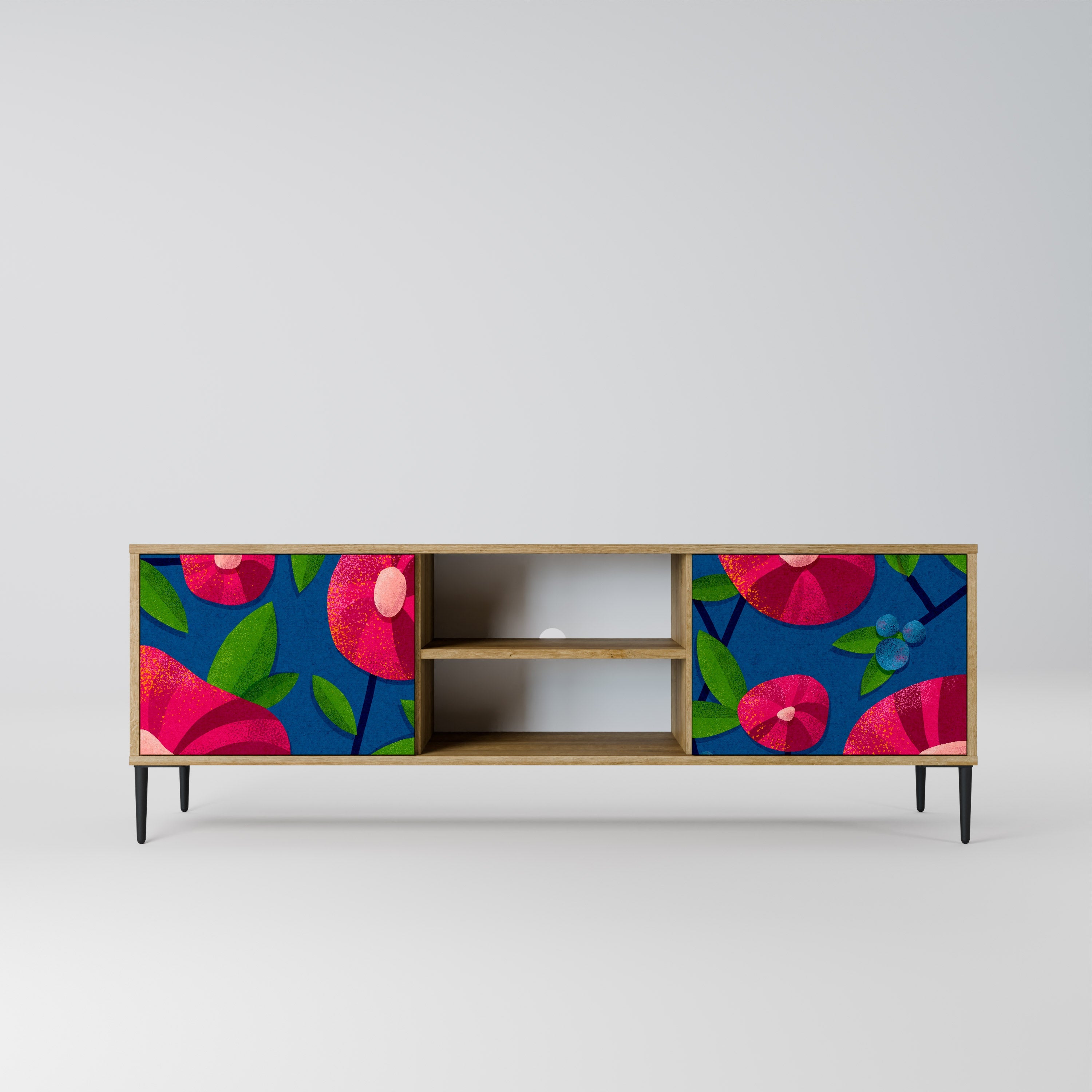 SPRING THOUGHTS Móvel de TV com 2 Portas em Efeito Carvalho