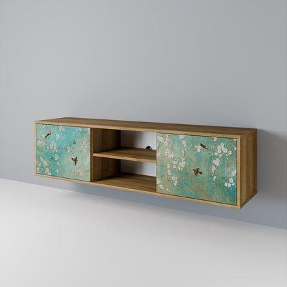BLOOMING CHARM 2-Door TV Cabinet