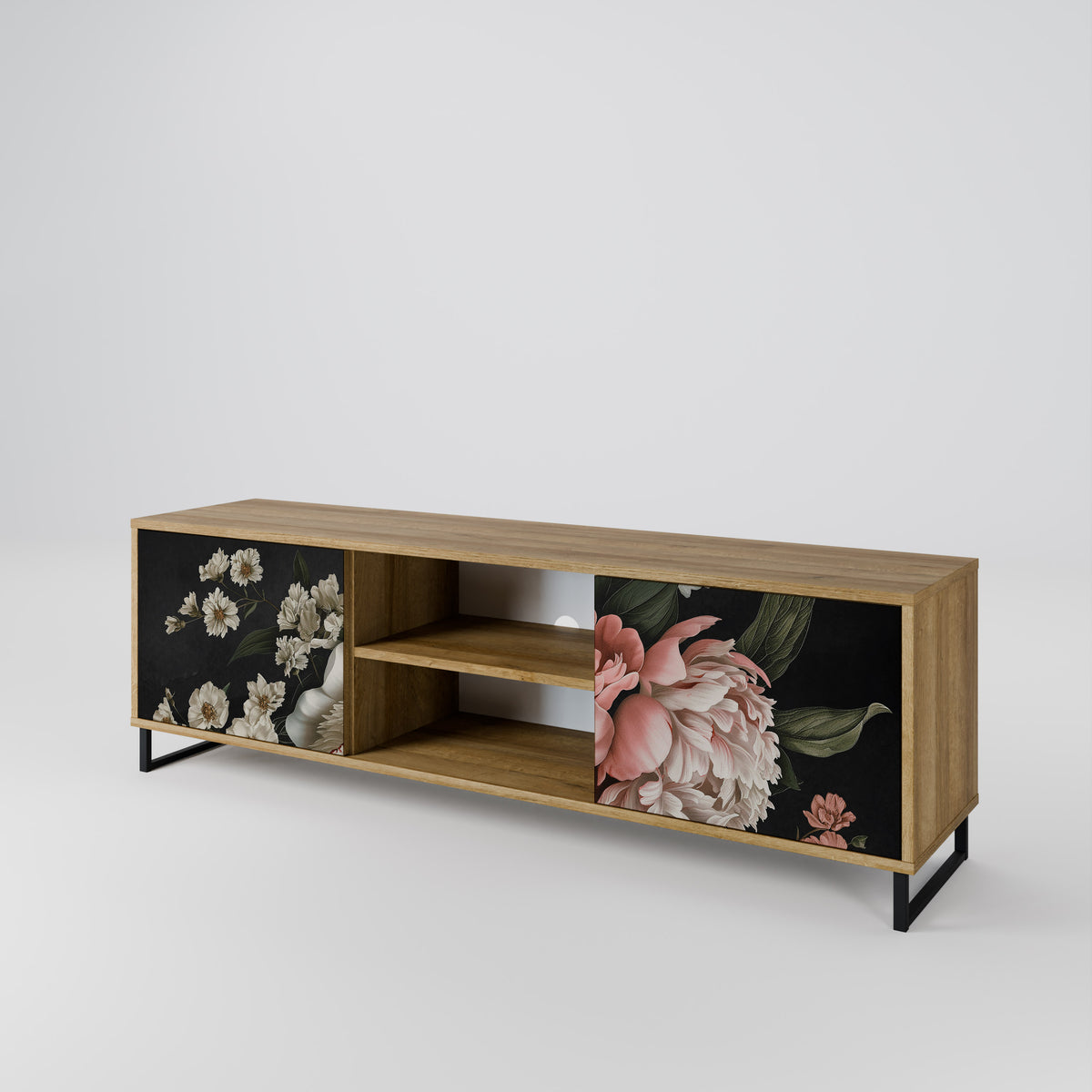 LUSH ELEGANCE Móvel de TV de 2 Portas