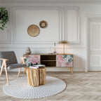 CHERRY BLOSSOM Móvel de TV com 2 Portas em Efeito Carvalho