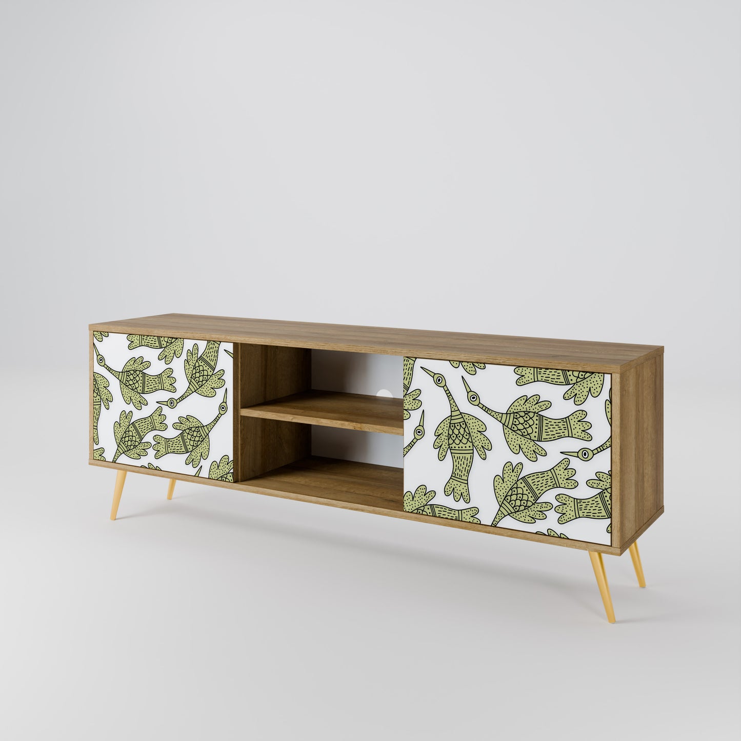 SEEDLING SONGBIRD 2-Door TV Cabinet