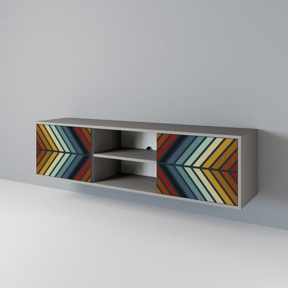 INDIGENOUS ZIGZAG Móvel de TV de 2 Portas