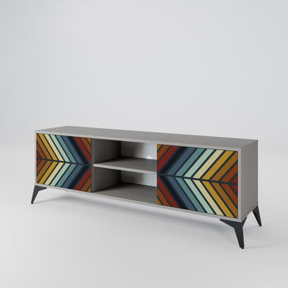 INDIGENOUS ZIGZAG Móvel de TV de 2 Portas