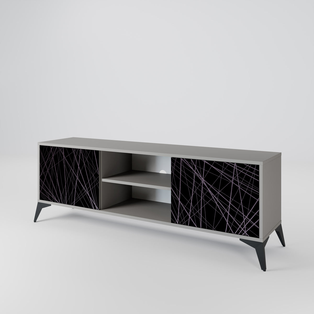 SHIMMER SPIDERGRAM Móvel de TV de 2 Portas