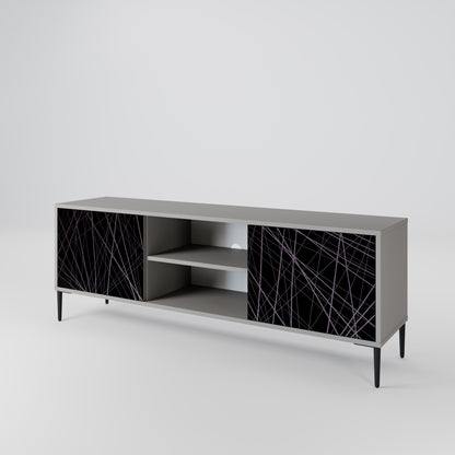 SHIMMER SPIDERGRAM 2-Door TV Cabinet